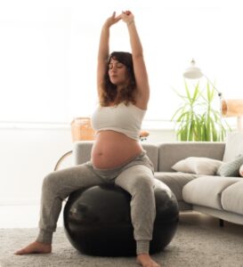 Combating Pregnancy induced Ligament laxity by Physiotherapy